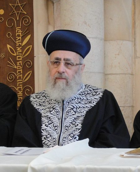 Le Grand Rabbin d’Israël très choqué par le nombre de jeunes filles juives engagées avec des non juifs